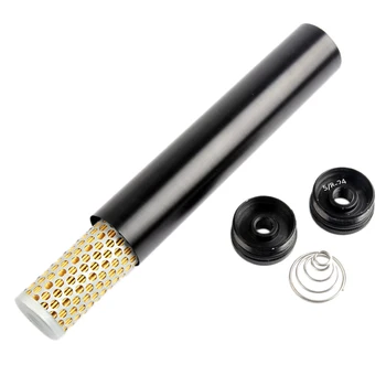 

New Fuel Filter Suit Napa 4003 Wix 24003 5/8 inch -24 Turbo Air Filter Fuel Filter 1/2 inch Bore Billet Aluminum Low Profile 400