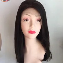 Горячая кружевной топ еврейский парик Кошерные Парики лучшее качество европейские девственные волосы кружевные парики