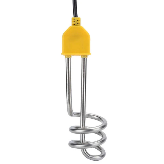 1500w Stainless Steel Immersion Heater Tankless Water Heating Element  Portable Travel Instant Electric Water Heater With 1m Line - Electric Water  Heaters - AliExpress