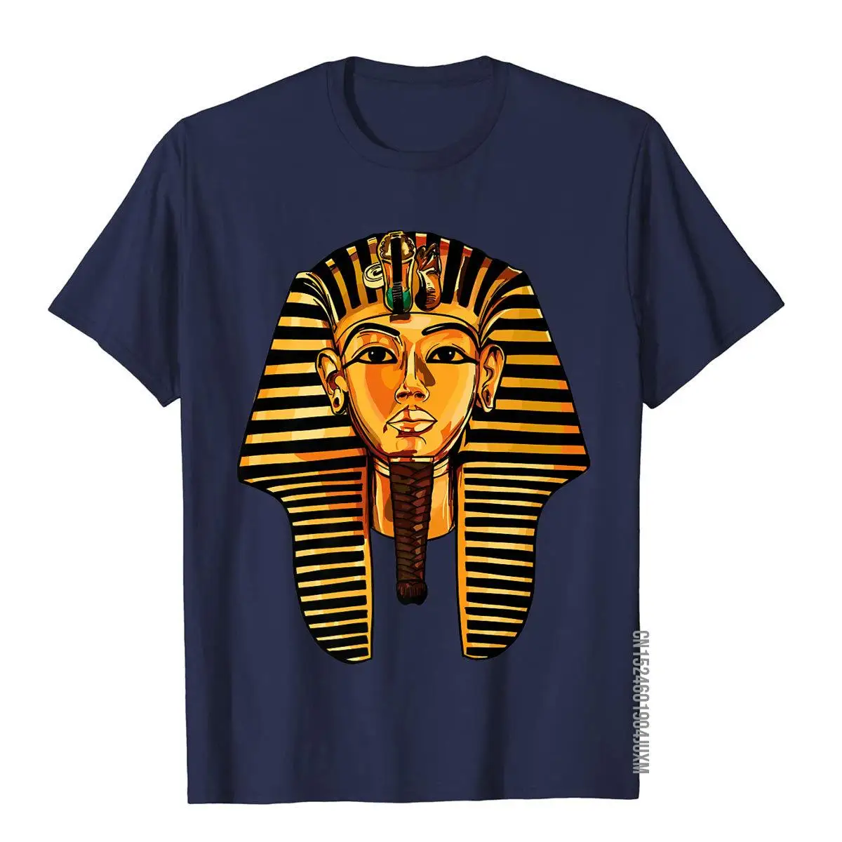 King Pharaoh Tutankhamun King Tut Pharaoh Ancient Egyptian Premium T-Shirt__97A2679navy