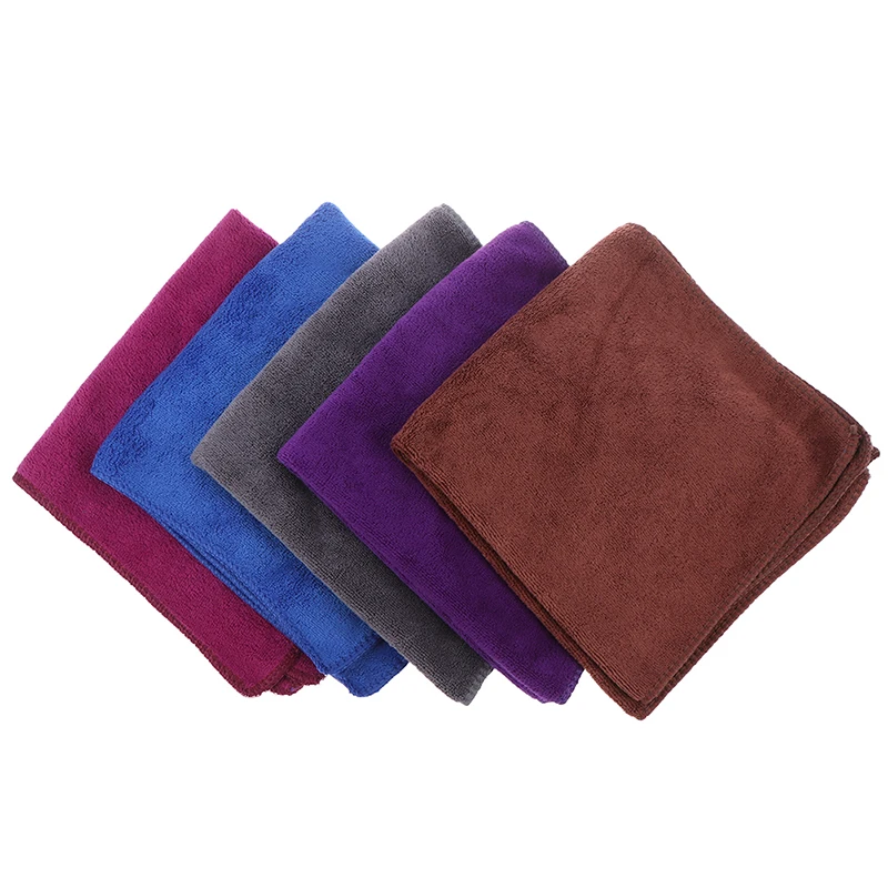 4PCS Microfibre Cleaning Auto Soft Cloth Washing Towel Duster Car Home Micro fiber Towels 40*40cm | Дом и сад