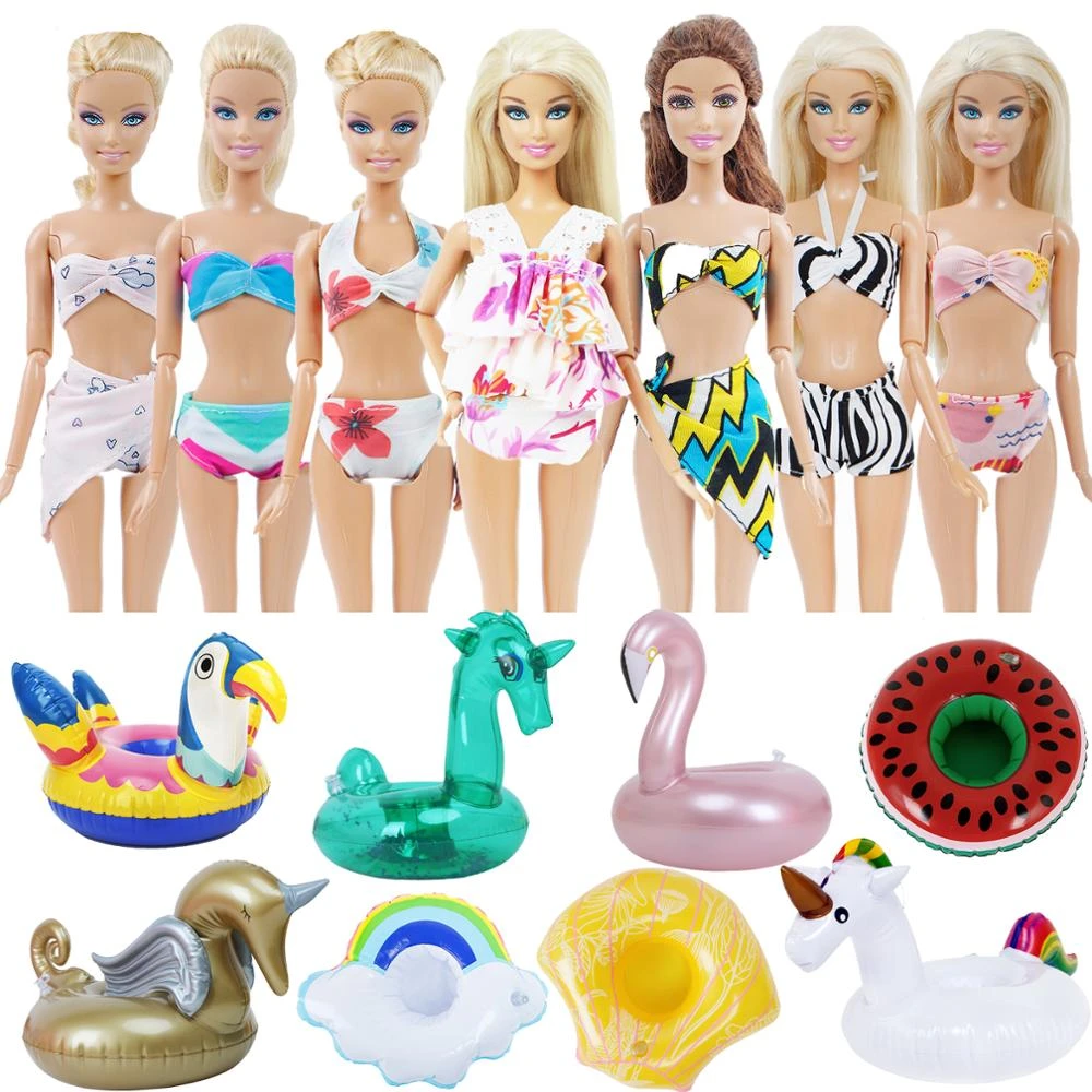 barbie doll beach accessories