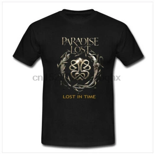 

PARADISE LOST Lost in Time New Black T-Shirt For Mens