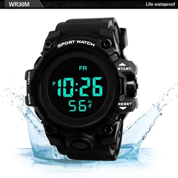 

Luxury Men Analog Digital Military Sport LED Waterproof Wrist Watch