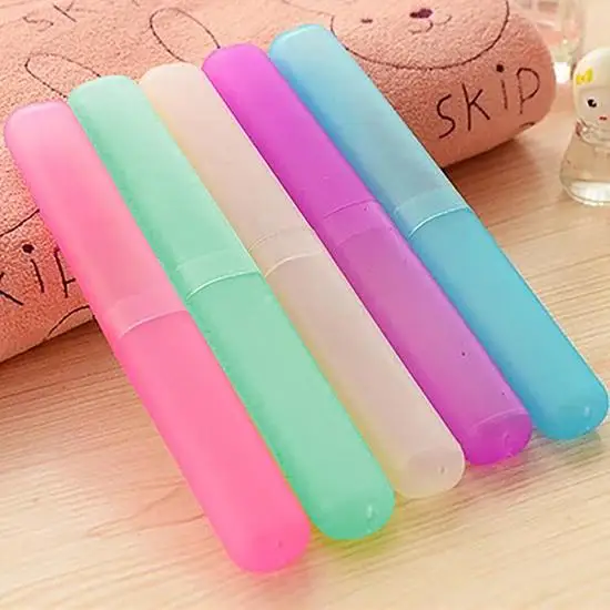 

1Pc Hot Portable Travel Hiking Camping Toothbrush Case Holder Tube Protect Cover Box nice
