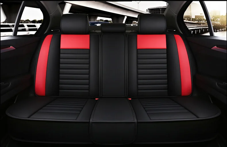 Good Red Back 1pcs Новое поступление, Всесезонная подушка для автомобильного сиденья, не двигается, универсальный чехол для автомобильных сидений, чемодан, не скользит, общие прыжки, hatchards - Название цвета: Good Red Back 1pcs