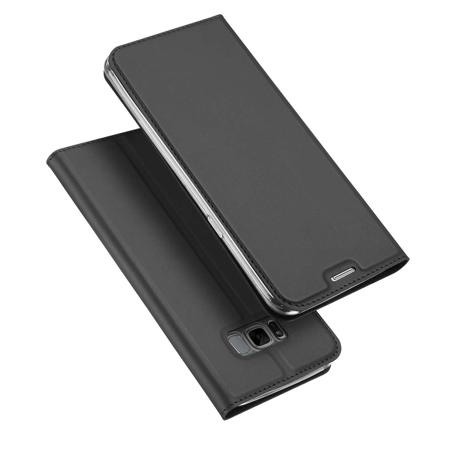 Для Galaxy S8 S7 Edge Note 10 8 9 роскошный Магнитный Ультратонкий флип-чехол с подставкой кожаный чехол для samsung S8 S9 S10 Plus противоударный чехол