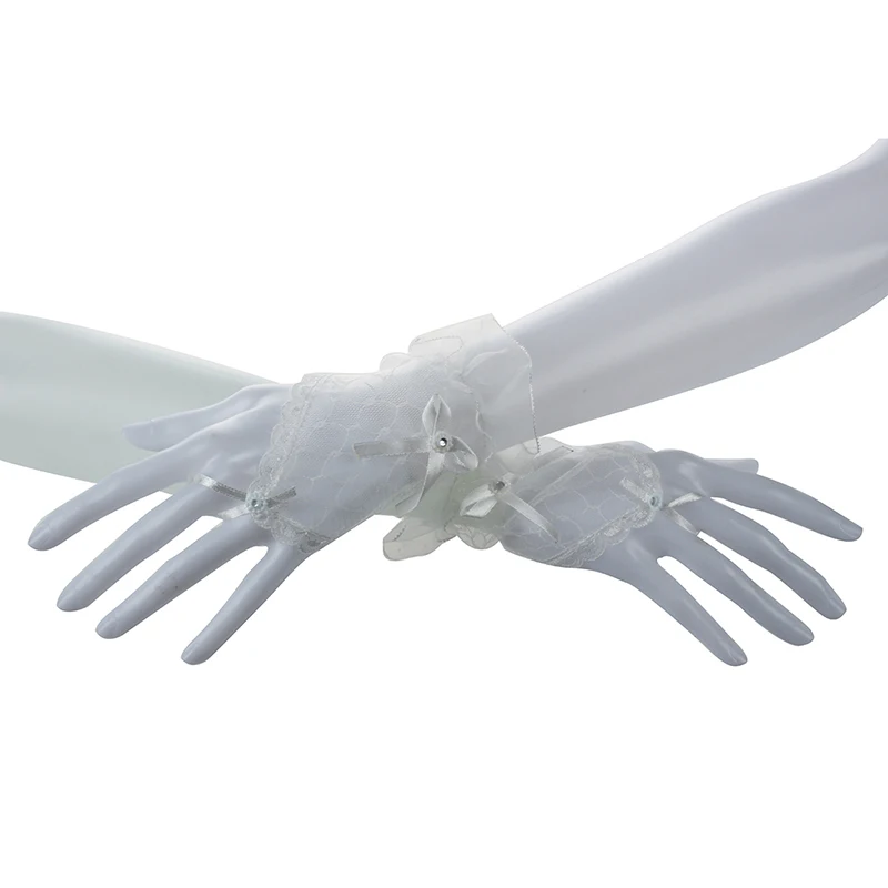 

Lace Fingerless Gloves Burlesque Clubwear Party Wear Fancy Dress