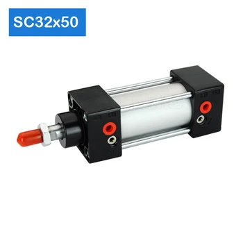 

Optional magnet SC32X50 pneumatic cylinder 32mm Bore 50mm Stroke Double acting standard air cylinder SC32*50 pneumatic cylinder