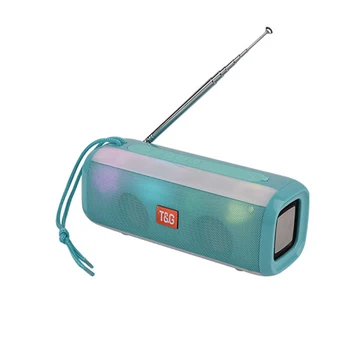 

Portable Bluetooth Speaker LED Lantern AUX Bass Sound Column Bluetooth 5.0 Outdoor Waterproof Subwoofer FM Broadcast TF Card