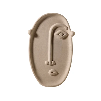 

Nordic simple smiling face Vase ornaments ceramic living room dining table creative home decoration accessories