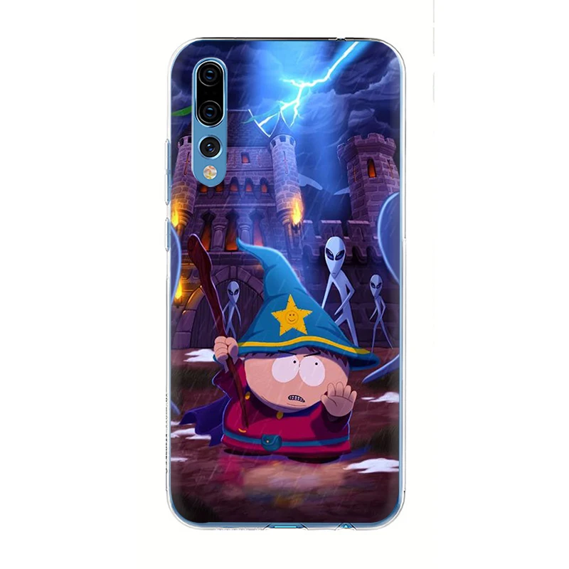 EWAU аниме Southpark мягкий силиконовый матовый чехол для телефона для huawei P8 P9 P10 P20 P30 Lite Mine Pro P Smart Z Plus - Цвет: T6