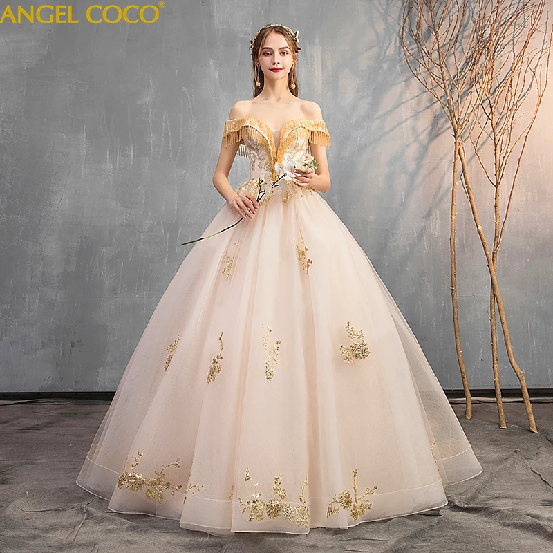 

maternity wedding dress for pregnant women Gown Golden Beaded Princess Maternity Dress Pregnancy Clothes Robe De Mariee Romantic