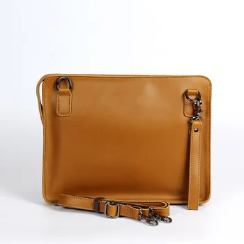 

Men's Shoulder Bag Leather Satchel Men's Bag Envelope Cross Briefcase