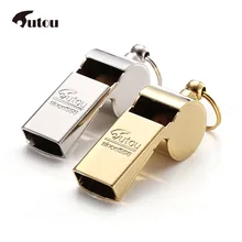 Голова тигра тройной рефери свисток ремешок металлический свисток для детей на открытом воздухе силы выживания Медный свисток