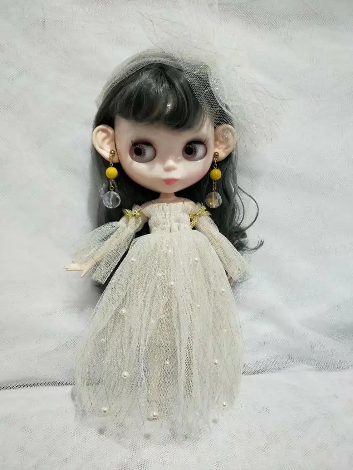 1/6 платье в сеточку для куклы, платье blyth, наряд Blyth(Fit blyth, ICY, Azone, Pullip, JerryB, lati, кукла 1/6