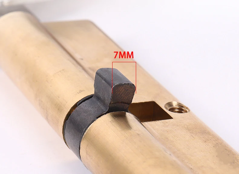 Description Picture 4 of itemDoor Lock Cylinder  Anti-Theft Household AB Safety High Security Double Side Opening of All Copper Cylinder For Furniture