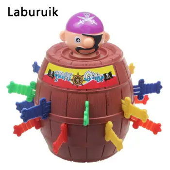 

Laburuik April Fool's Day Toy Wooden Prank Trick Practical Joke Home Office Scare Toy Box Gag Spider Mouse Kids Funny Toy