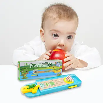 

Kid Plastic Mini Desktop Bowling Game Toy Fun Indoor Children Early Learning Toy Fashionable Parent-child Interactive Toy
