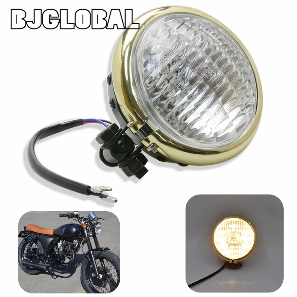5 дюймов мотоциклетные спереди головной светильник Корпус для Harley Honda Yamaha Suzuki Kawasaki Bobber Chopper Cafe Racer Touring пользовательского