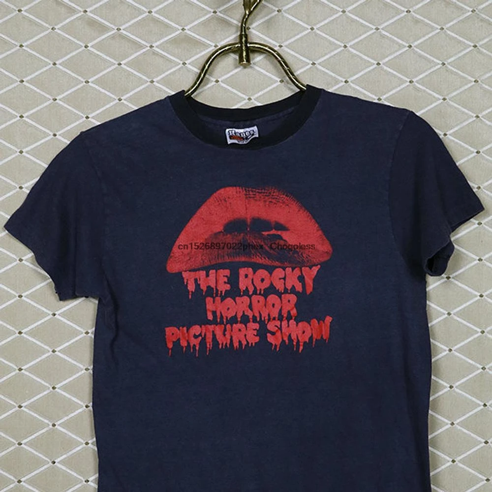 Rocky Horror t shirt vintage rare faded black tee shirt Rocky Horror  Picture Show soft and thin Meatloaf Heavy Metal