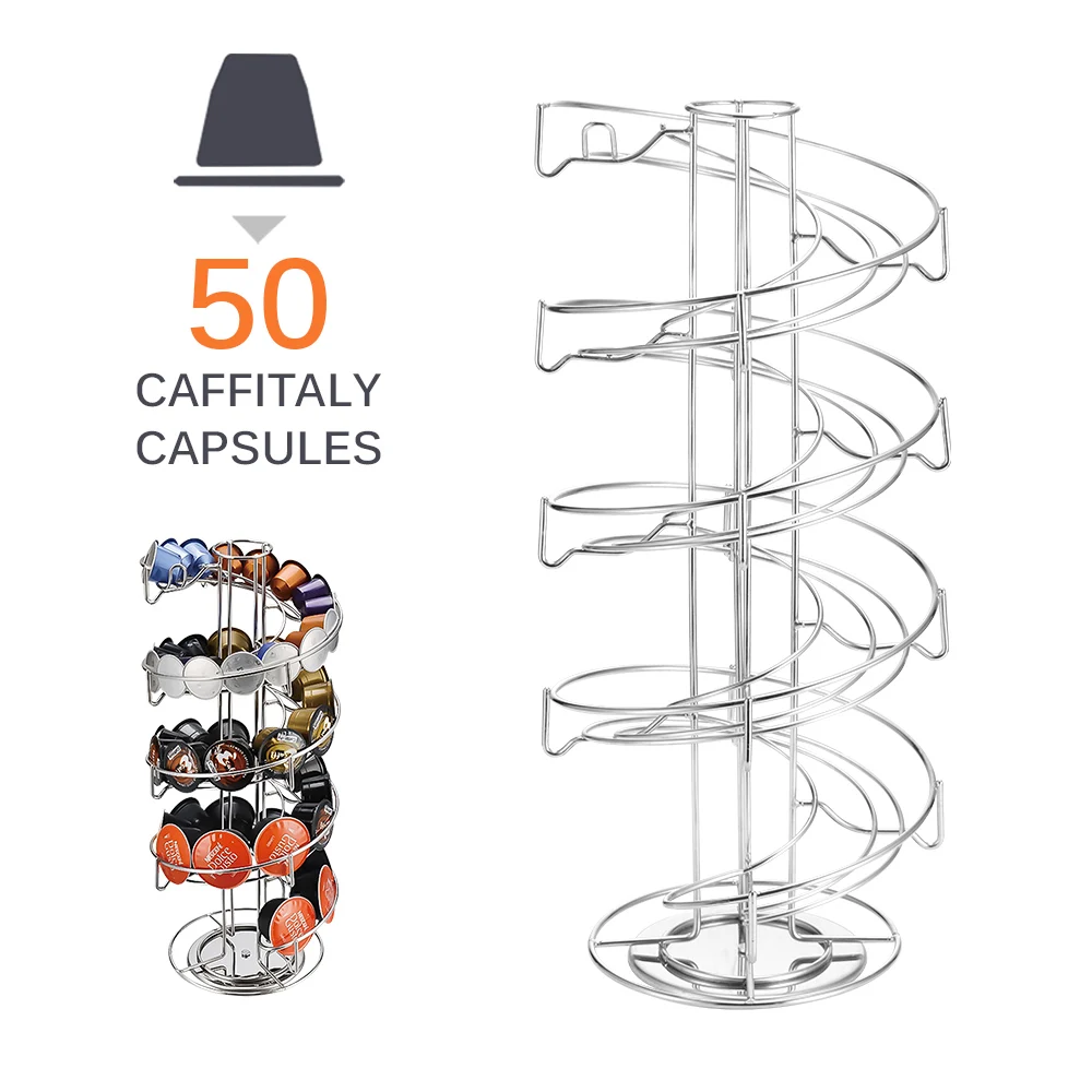 Капсулы кофе nespresso Pot Holder Stand Capsule Iron coffee ware Pot Holder стеллаж для хранения полка органайзер для dolcegusto
