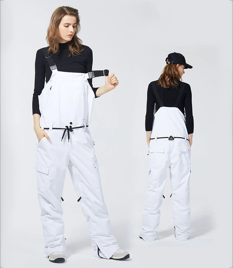 Winter Warm Women Ski Overalls 