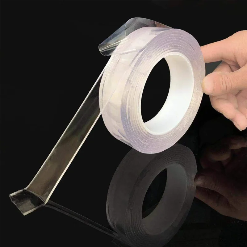 1mm*3cm*3m Double Sided Nano Tape, Heavy Duty Double Sided Adhesive Acrylic  Tape, Clear Mounting Tape, Removable&Reusable Tape-Clear Nano Tape in Paper  Box - China Nano Tape, Nano