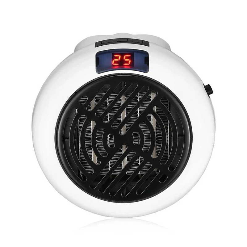 

900W Electric Heater Mini Fan Heater Office Household Heater Portable Timer Furnace Radiator Fan (EU PLUG)