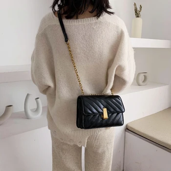 

luxury handbags women bags designer for ladies street style fashion Classy & chic shoulder crossbody chains plaid outdoor bag