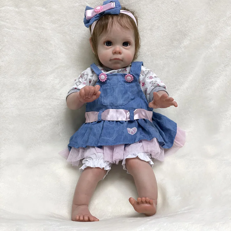 

60 CM Reborn Baby Dolls Lifelike Newborn Toys for Children Reborn Baby Toy Doll for Children Birthday Christmas Present