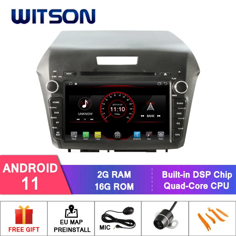 Автомагнитола WITSON на Android 11 для HONDA стерео-система с радио и навигацией