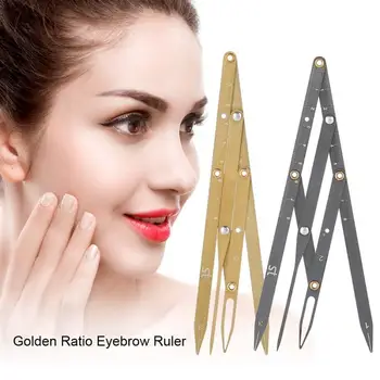 

Tattoo Makeup Kit Full Professional Stainless Steel Golden Ratio Eyebrow Permanent Makeup Measure Tool Makeup Tool Kits