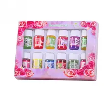 1 Набор водорастворимое цветочное фруктовое эфирное масло для ароматерапии органическое эфирное масло снимает стресс тела очищает воздух