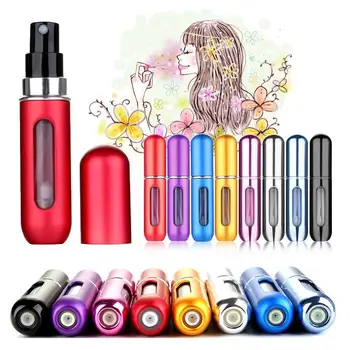 

5/8ml Portable Mini Refillable Perfume Bottle With Spray Scent Pump Empty Cosmetic Containers Spray Atomizer Bottle For Travel