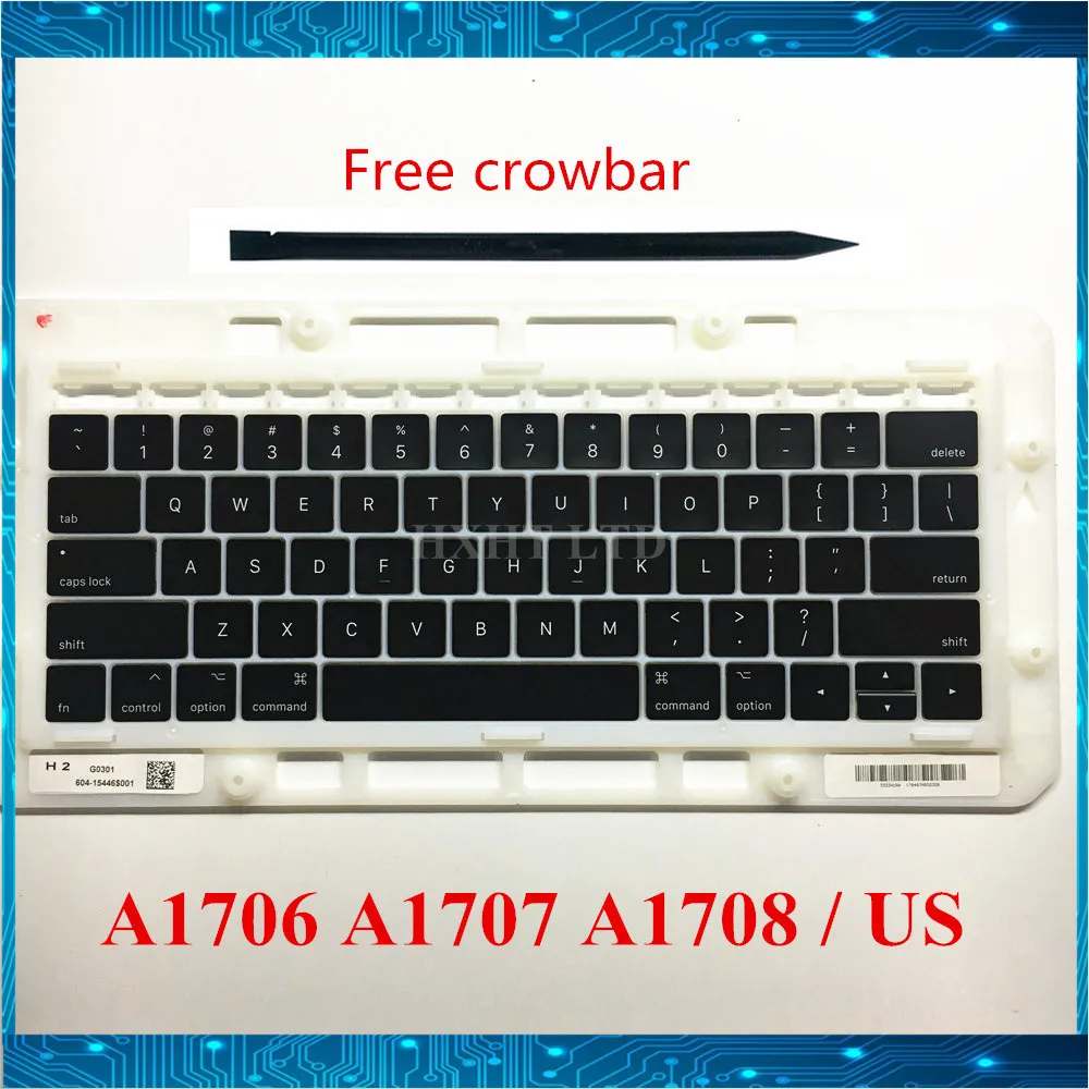 New For A1706 A1708 A1707 US Key Cap Macbook Pro Retina 13&quot 15&quot Keys Keycap keyboard Late 2016 Mid 2017 | Компьютеры и офис