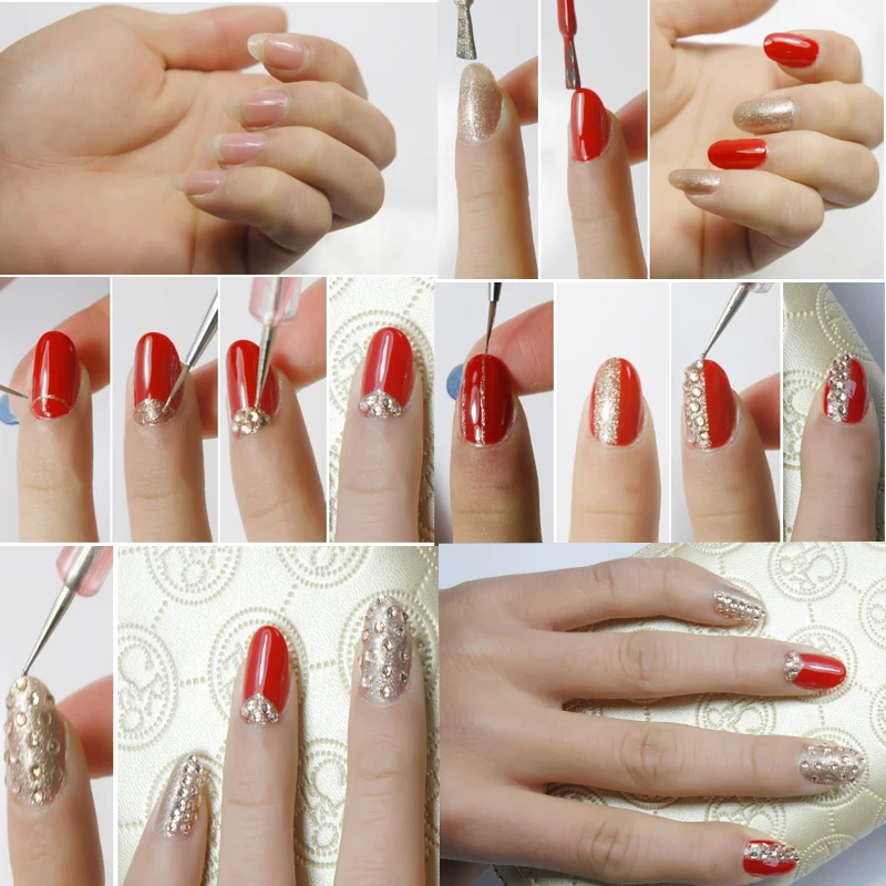 Oleeya nail art non hot fix rhinestones (8)