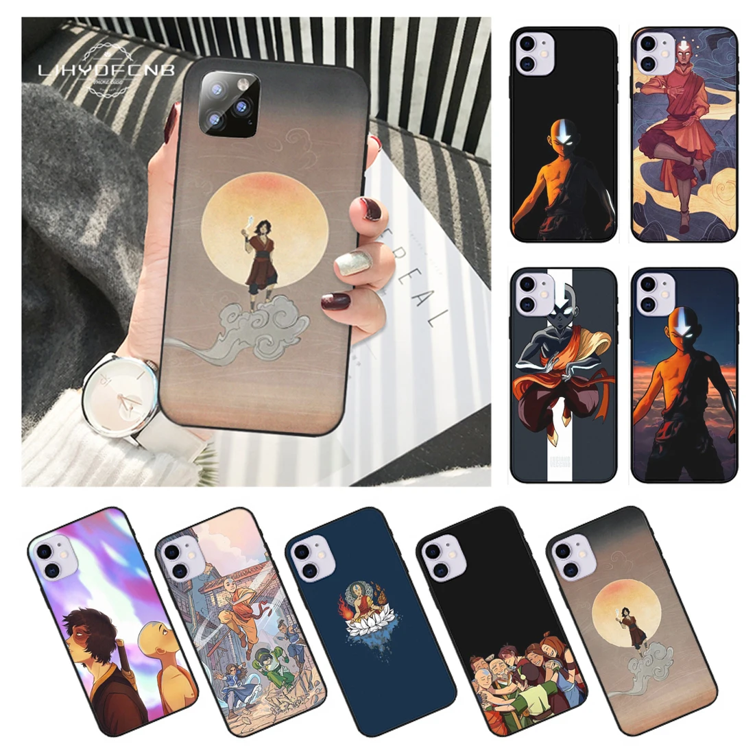 Дизайнерский Аватар последний Чехол для мобильного телефона Airbender Samsung S6 S7 S8 S9 S10