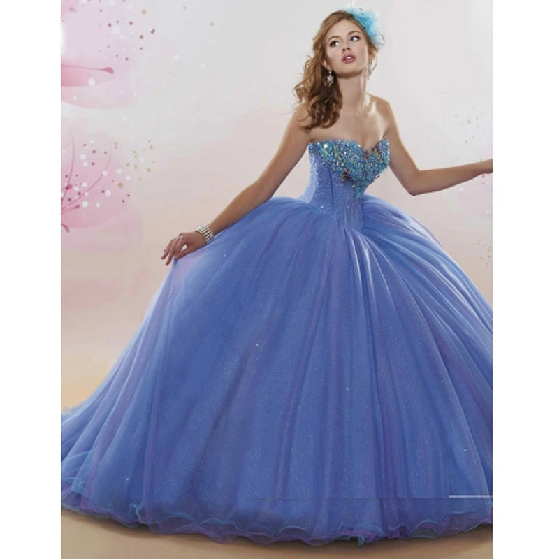 same as pic Бальные платья, милое платье с бисером и кристаллами, 16 платьев Vestidos De 15 Anos, дебютантное платье - Цвет: same as pic