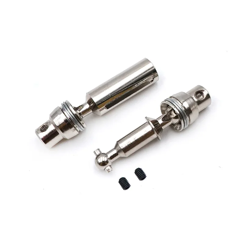 Pceewtyt Ural Truck RC Car Spare Parts Metal Front Rear Drive Shaft for Henglong WPL Ural B36 B16 C14 C24 B24