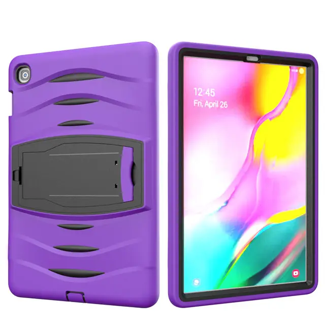 IBuyiWin прочный силиконовый чехол для Samsung Galaxy Tab S5e 10,5 SM-T720 SM-T725 10," планшет Funda Capa чехол для детей - Цвет: Фиолетовый