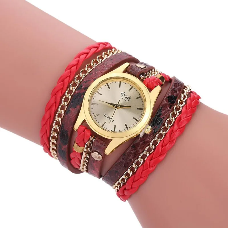 Женские наручные часы-браслет в винтажном стиле, Женские кварцевые наручные часы