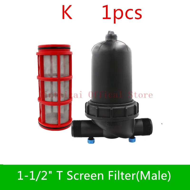 Watering Disc Filter For Greenhouse Irrigation Screen Filter Element Drip Irrigation Filter Disk Drip Irrigation Fittings