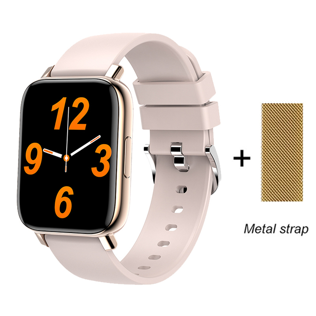 Smart Watch Men 1.69 Inch Full Touch Heart Rate Fitness Tracker Watches For Women Waterproof Sports Smartwatch Android IOS