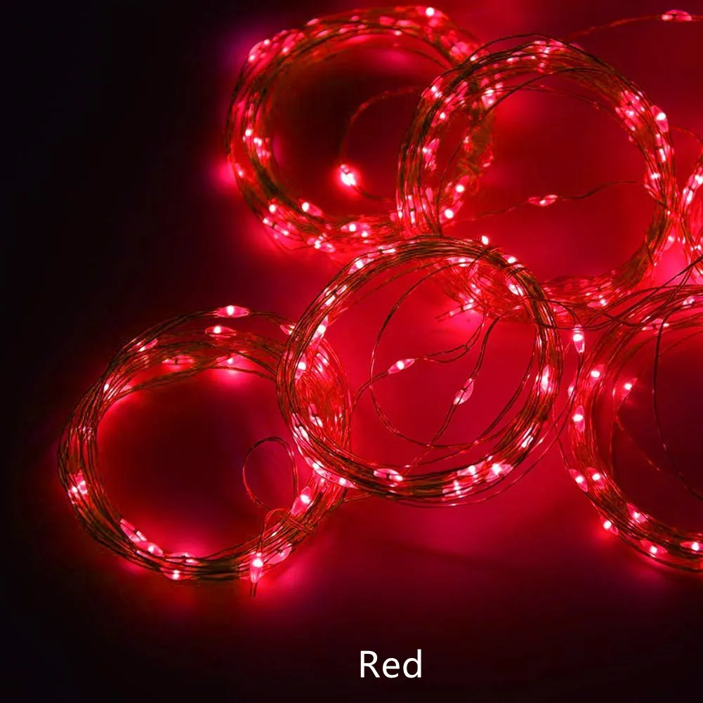 New Year 2025 Christmas Decorations For Home Outdoor Hanging Ornaments Solar LED Garlands On The Window Curtain Light 3Mx3M