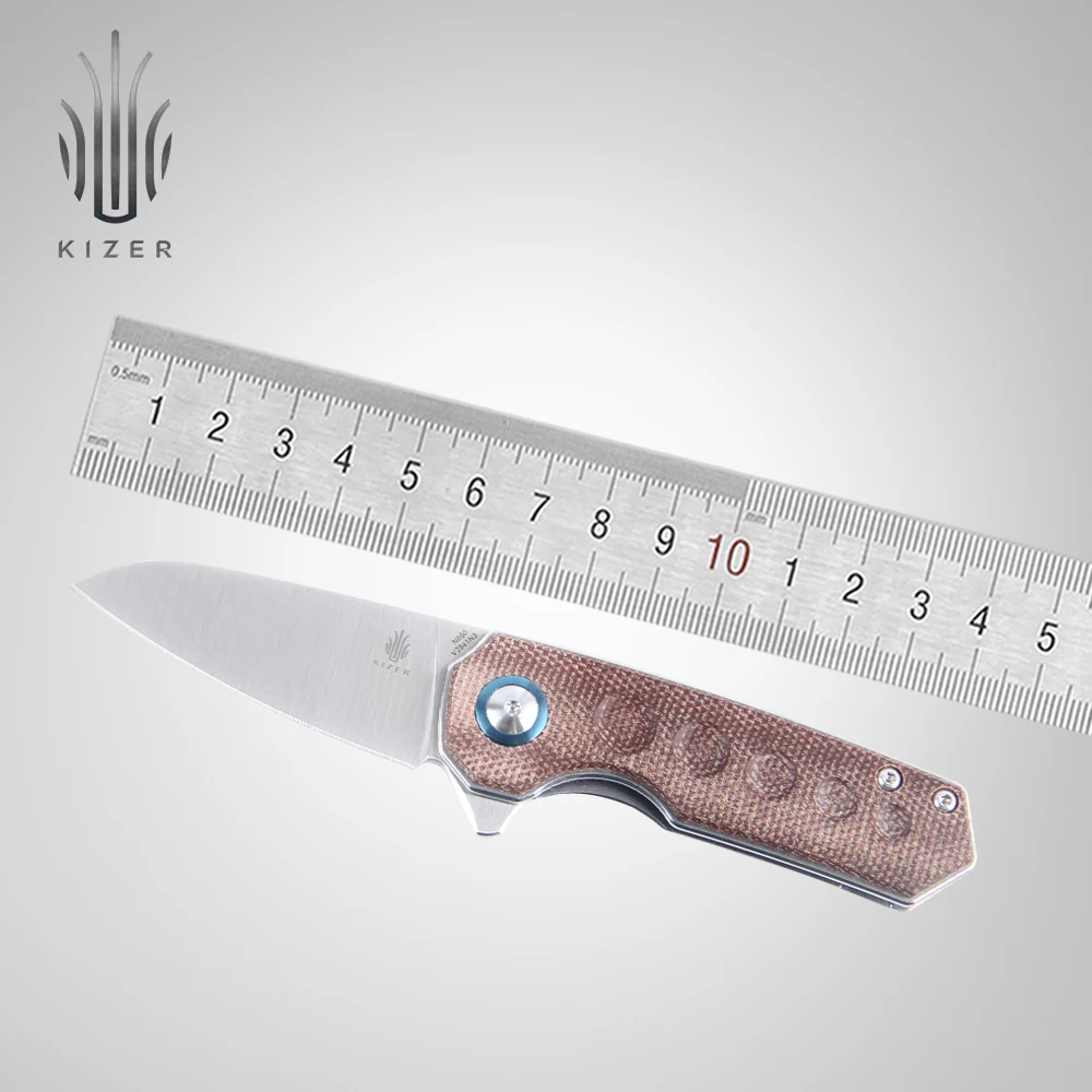 

Kizer folding knife V2541 Lieb designed by Azo 2.4 inch blade knife tactical knife for outdoor camping
