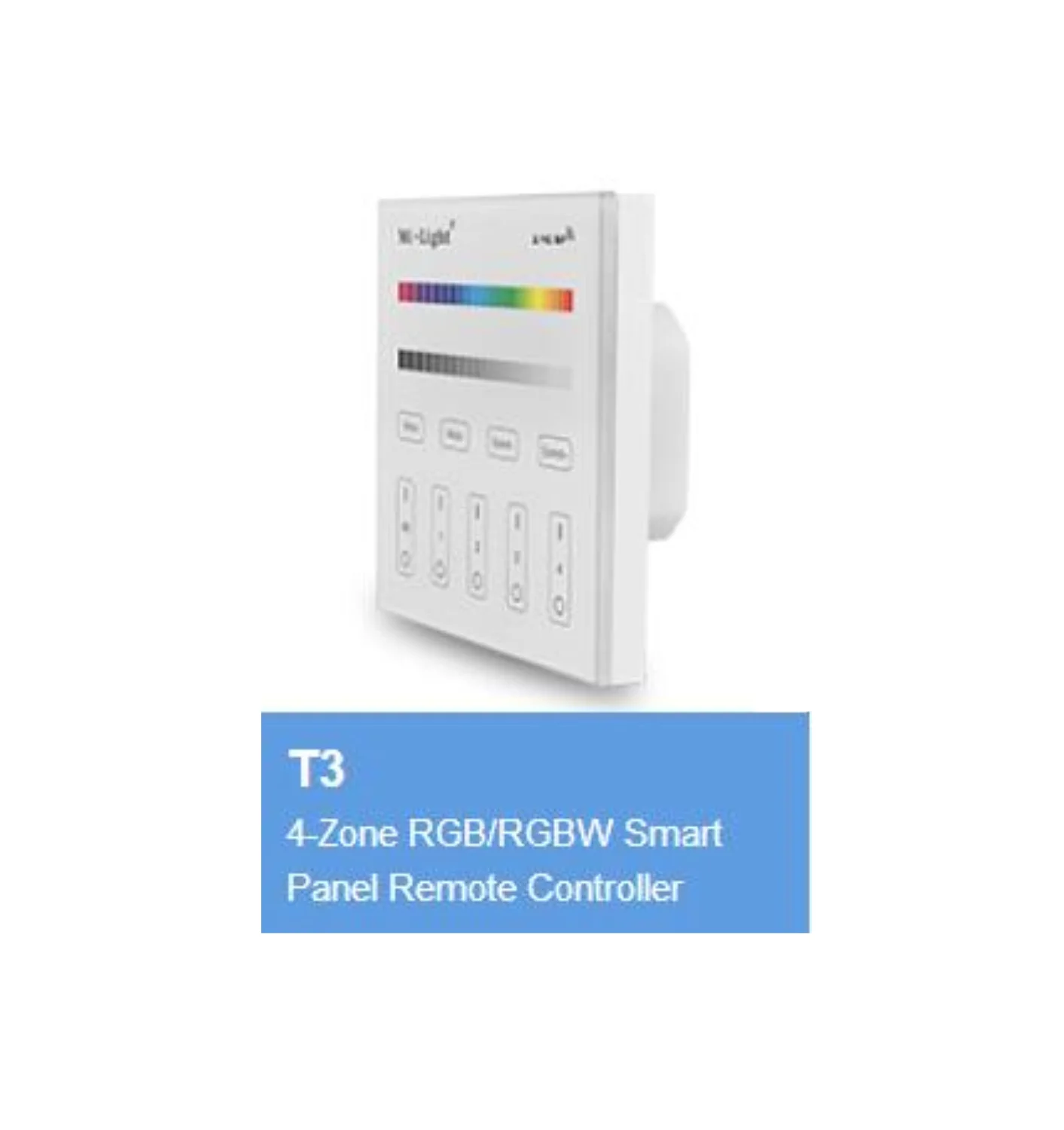 Mi Light AC 180 240 В 220 T1 T2 T3 T4 4 зоны 2 ГГц Беспроводная умная сенсорная панель контроллер