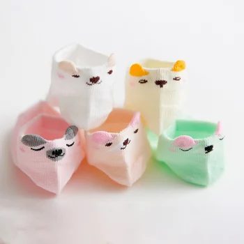 

Summer Children's Mesh Short Socks Baby Thin Breathable Socks Boys And Girls Socks Hot 5 Pairs A Set