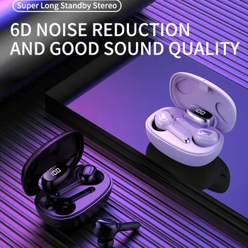 

Ottwn T9s TWS Bluetooth earphone Wireless Headset Bleutooth 5.0 Sports Headset With Mic Waterproof HD call For iphone Xiaomi