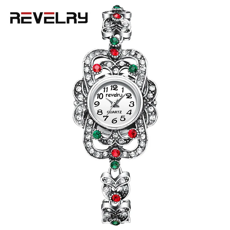 

Reloj Mujer Ladies Elegant Wrist Watches Women Bracelet Rhinestones Analog Quartz Watch Women's Crystal Small Dial Watch Saat